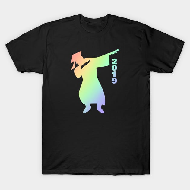Dabbing Graduate 2019 Graduation LGBTQ Gift Men T-Shirt by stockwell315designs